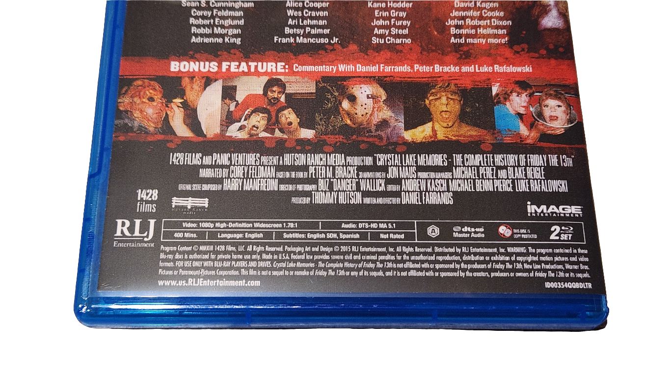 Crystal Lake Memories - The Complete History Of Friday the 13th (Blu-ray)
