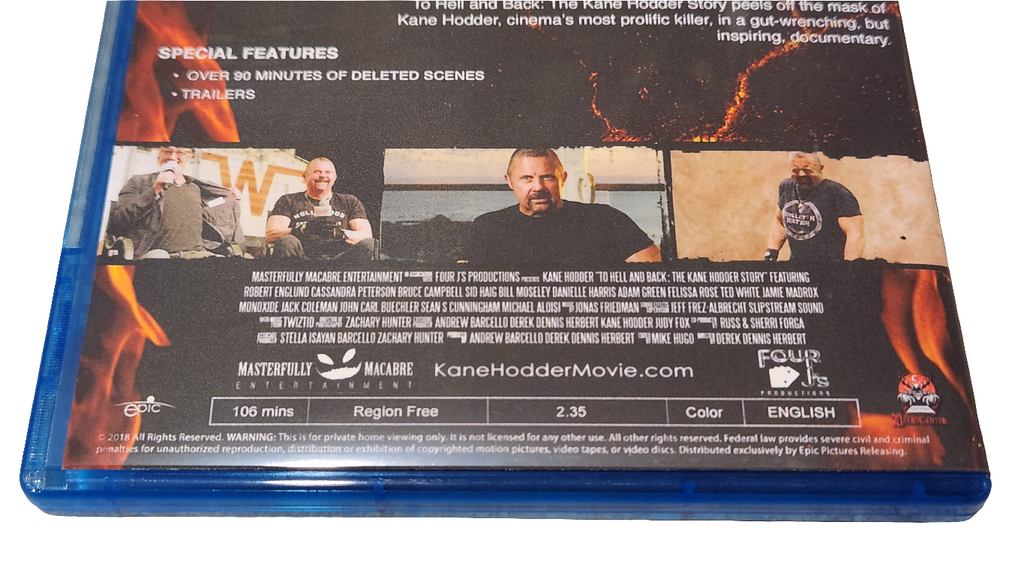 To Hell and Back - The Kane Hodder Story (Blu-ray)