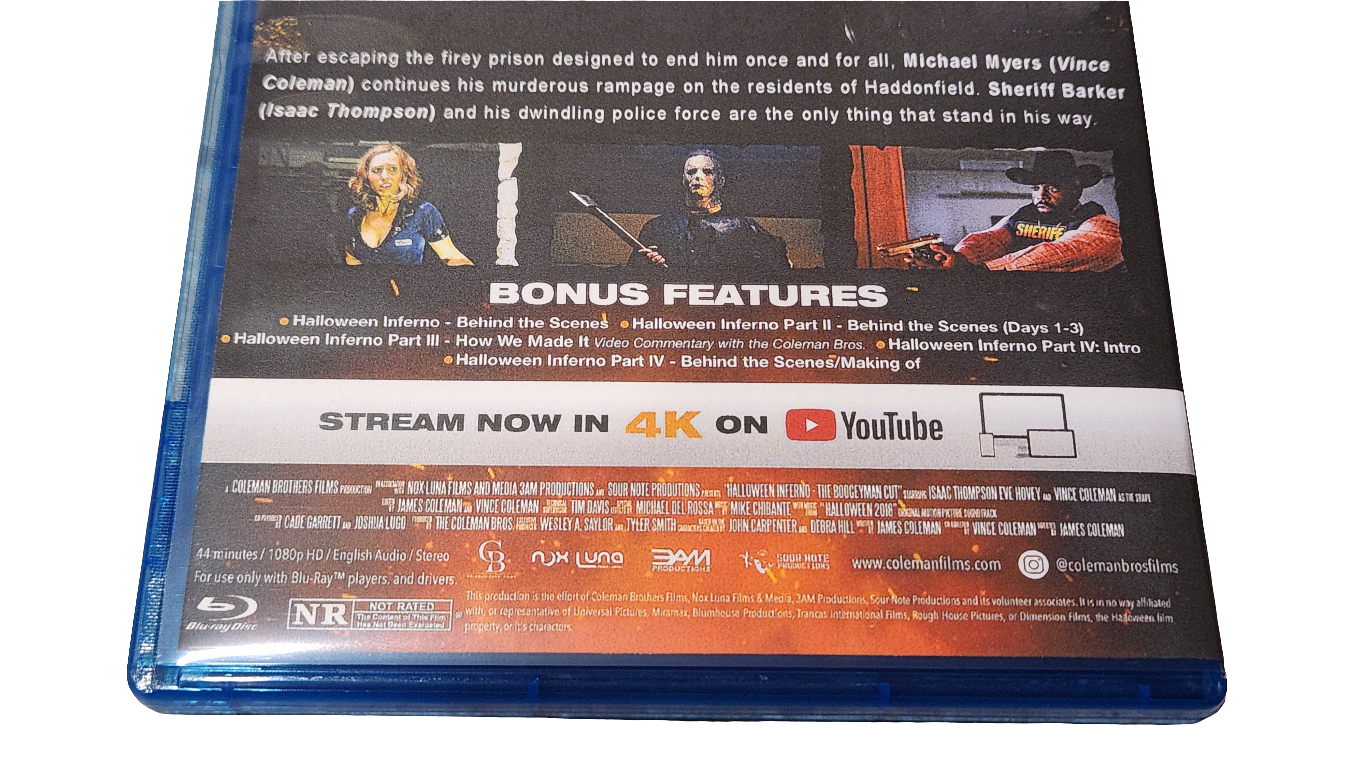 Halloween Inferno - The Boogeyman Cut /Halloween Fan Film (Blu-ray)