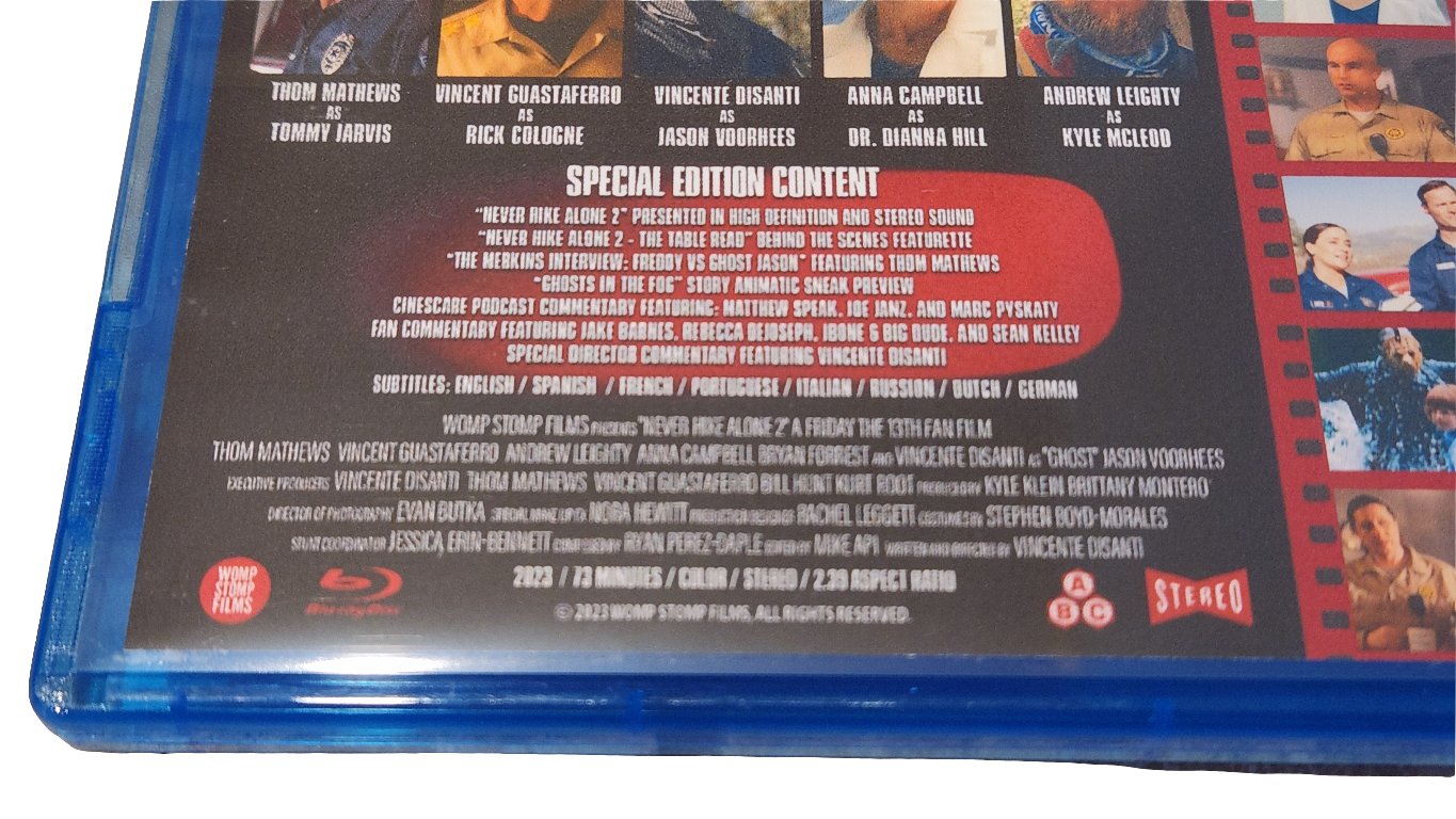 Never Hike Alone 2 - A Friday the 13th Fan Film (Blu-ray)