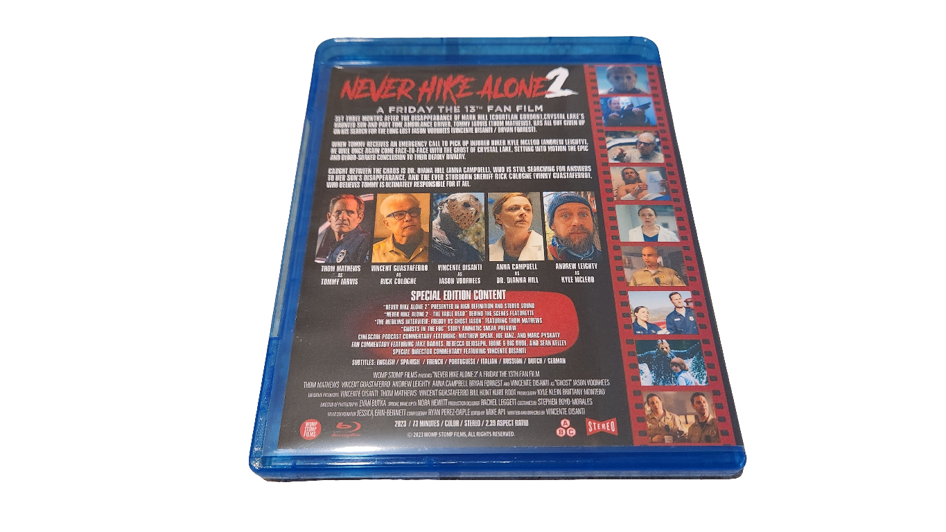 Never Hike Alone 2 - A Friday the 13th Fan Film (Blu-ray)