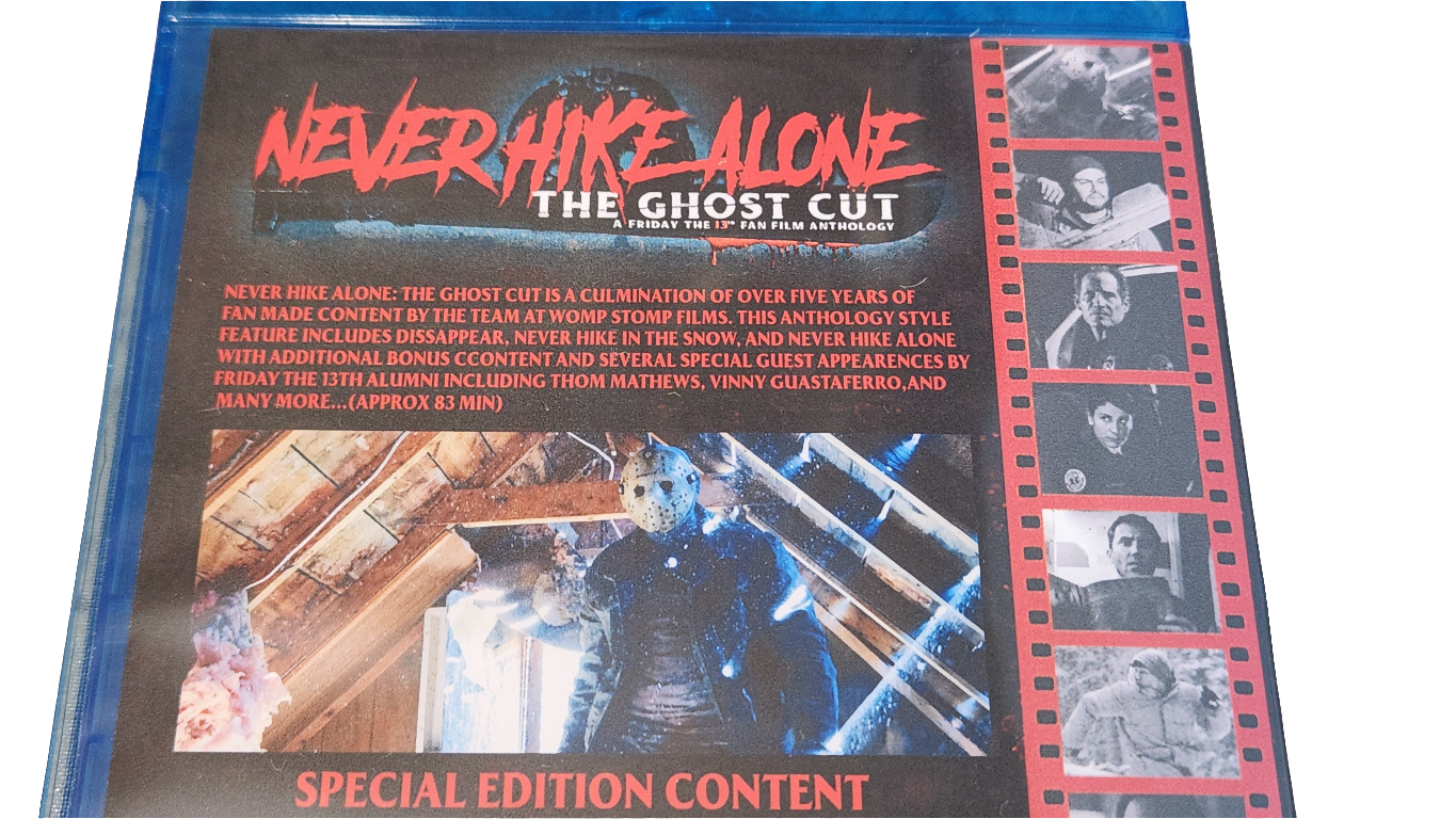 Never Hike Alone The Ghost Cut - A Friday the 13th Fan Film (Blu-ray)