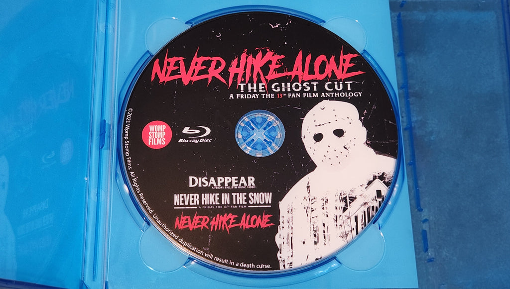 Never Hike Alone The Ghost Cut - A Friday the 13th Fan Film (Blu-ray)